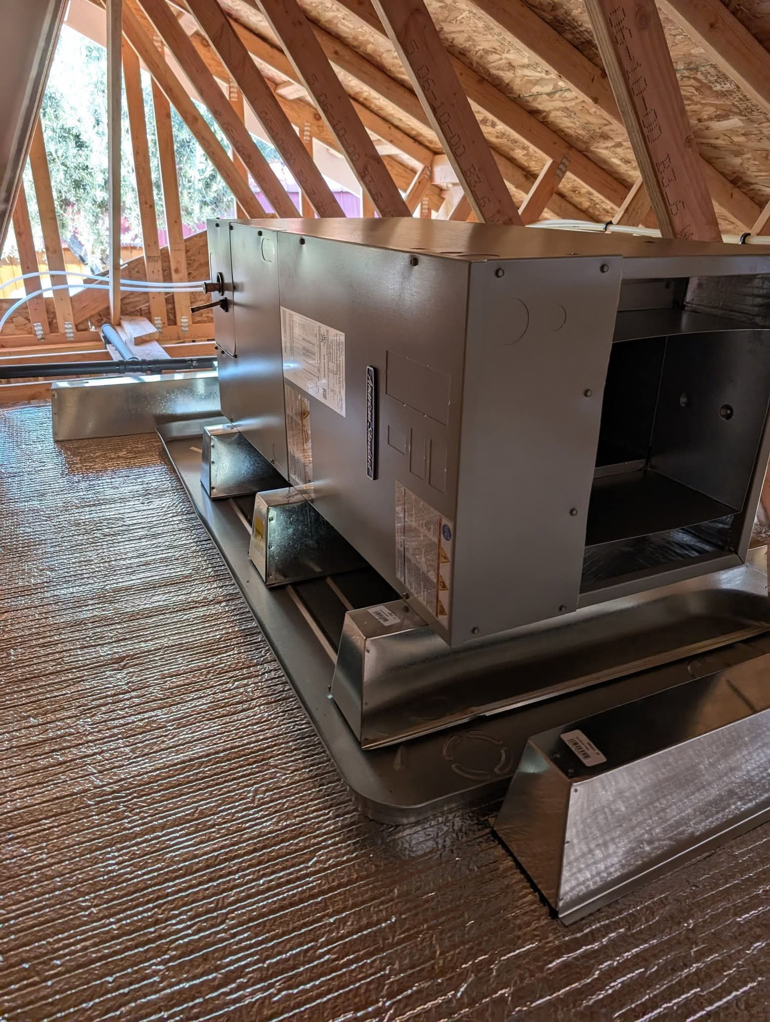 Residential split system installation and testing